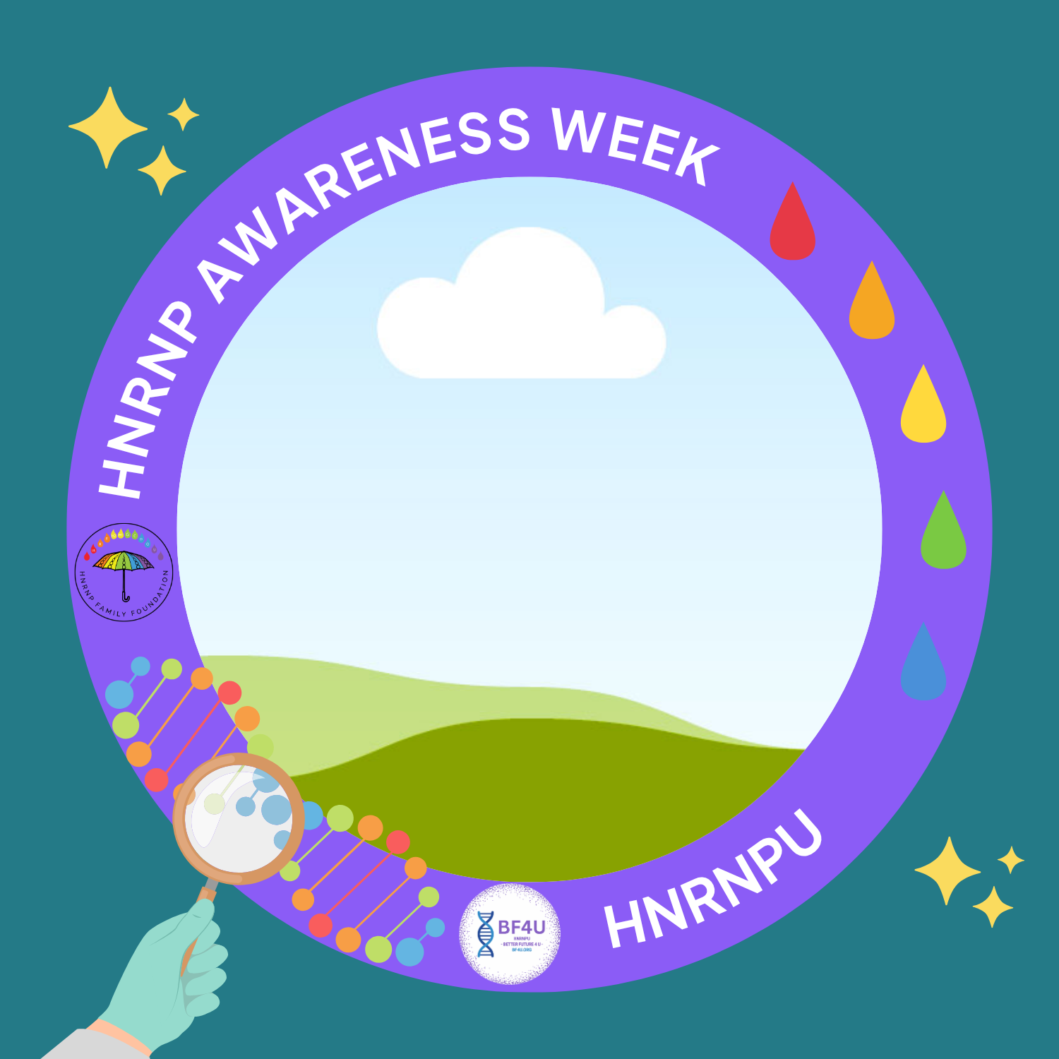 HNRNPU awareness frame